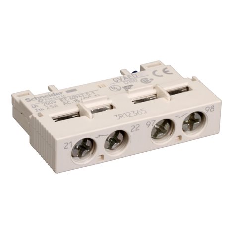 GVAED011 1V pomocný kontakt + 1Z chybový kontakt pro GV3