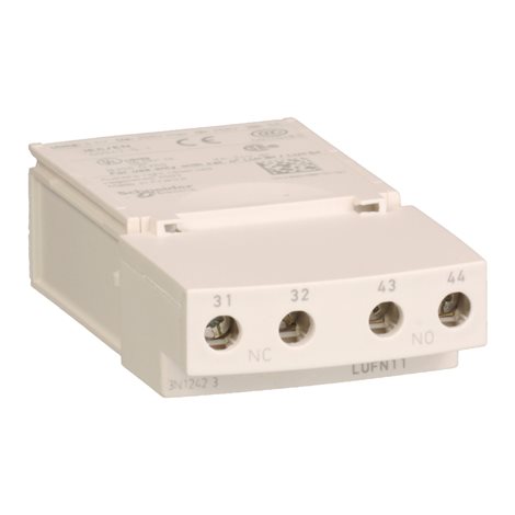 LUFN11 TeSys řada U, blok pomocných kontaktů 1Z+1V