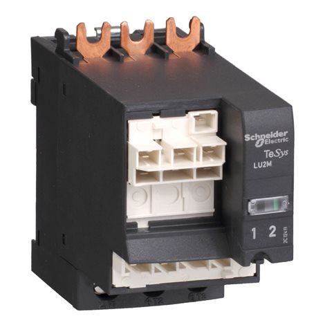 LU2MB0BL TeSys řada U, reverzační blok 32 A, 24V DC, montáž pod základní výkonový modul