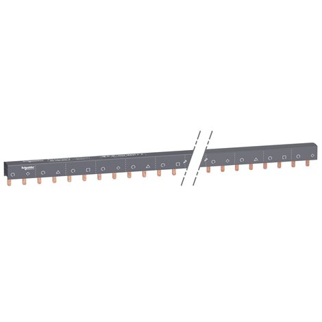 A9XPH557 Propojovací lišta 4P repart. 100A 1m NL1NL2NL3...