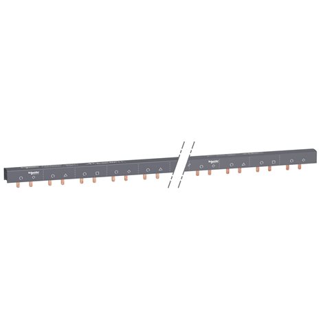 A9XAH557 Propojovací lišta 1/2 mod+4P repart. 100A 1m