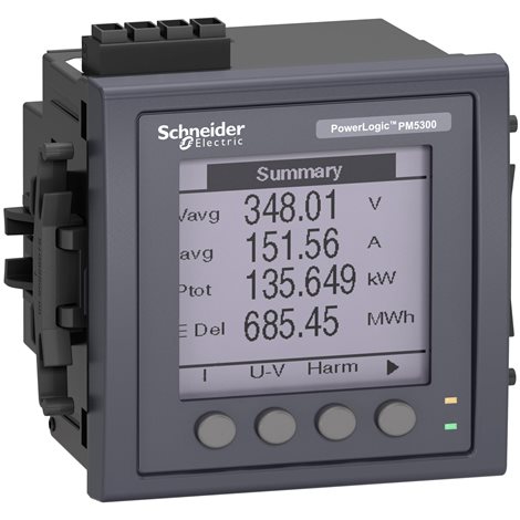METSEPM5310 Analyzátor PM5310, Modbus, 2DI/2DO
