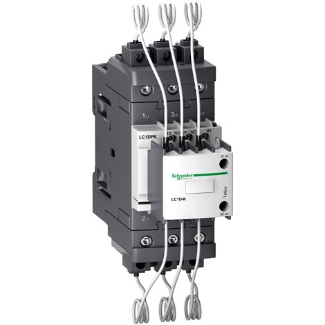 LC1DPKP7 Stykač pro spín.kondenz. 30 kVAR/400V(32/440V) 230V AC