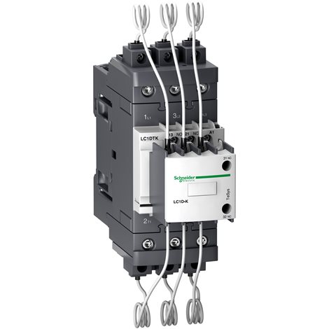 LC1DTKP7 Stykač pro kompenzaci 40kVAr 230V AC