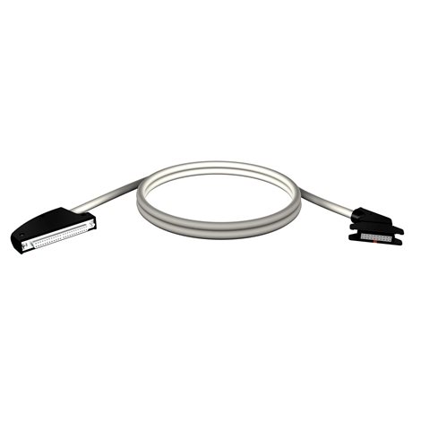 BMXFCC1003 >Kabel s konektorem 40 pinů a konektory 2xHE10 (40 vodičů), 10m