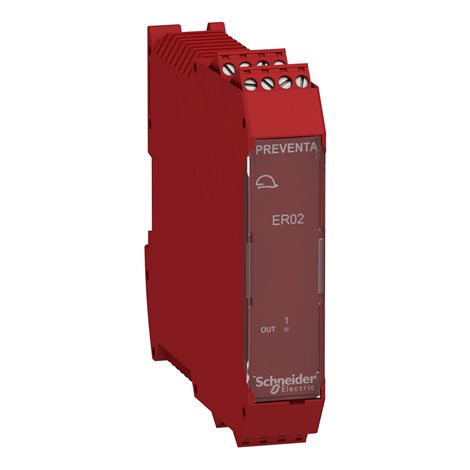 XPSMCMER0002 Bezpečnostní rozšiřující modul, 2 releové výstupy