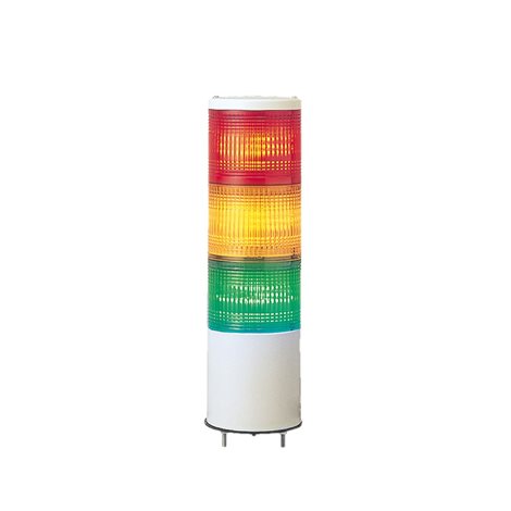 XVC4B3K Smontovaný signální sloup,40 mm,LED,24V,Ru-Oranž-Ze