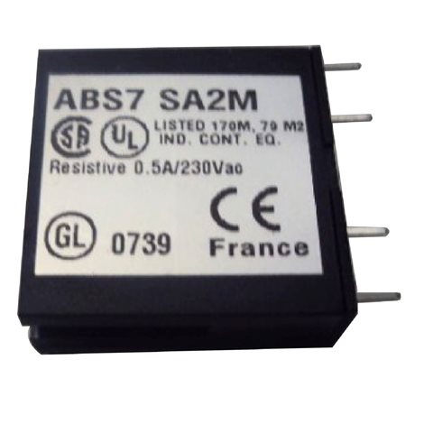 ABS7SA2M Výměnná výstupní tranzistorová relé 24÷240VAC / 0.5A