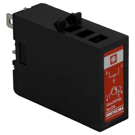 ABS7SC3BA Výměnná výstupní tranzistorová relé 24VDC / 2A chráněné