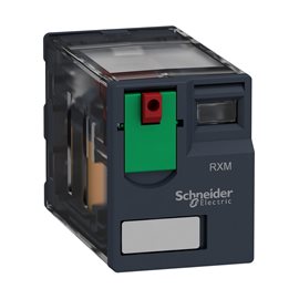 RXM4AB1P7 Miniaturní 4P, 6 A, 230 V AC bez LED