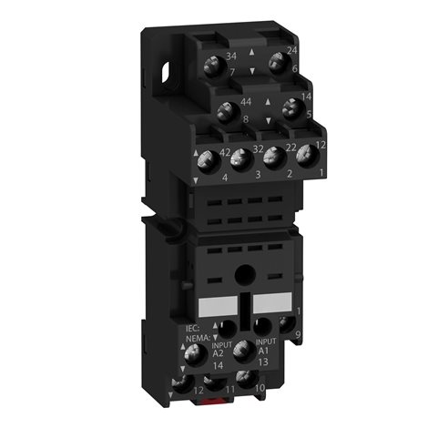 RXZE2M114 Oboustranná patice 2 a 4P, šroub