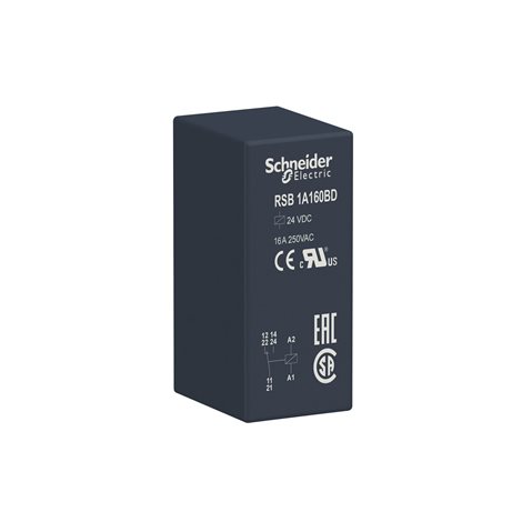 RSB1A160BD Relé pro rozhraní 1P/ 16 A, 24 V ss