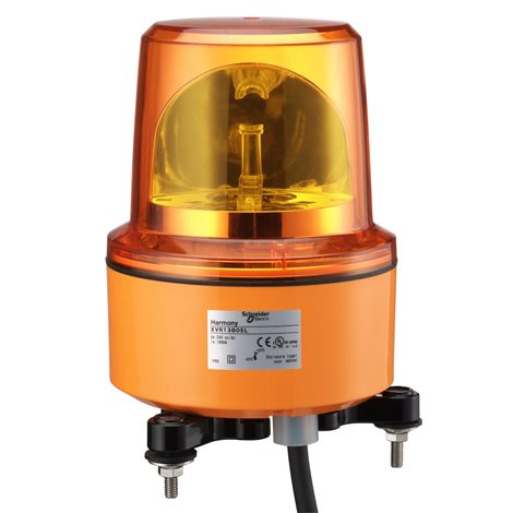 XVR13M04L Rotační maják, LED-rudá, 230V