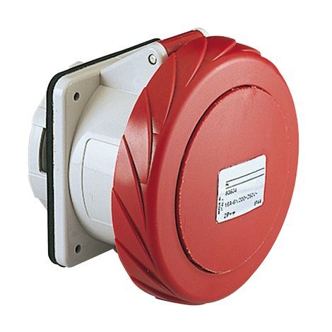 81683 Zásuvka vest. 63A 3P+N+PE 400V IP67