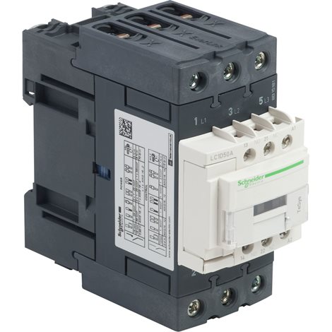 LC1D50AB7 3P Everlink stykač AC3 440V 50A cívka 24V AC 50/60Hz