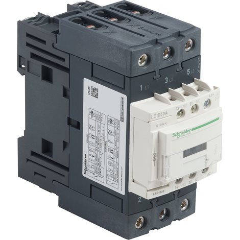 LC1D50ABD 3P Everlink stykač AC3 440V 50A cívka 24V DC