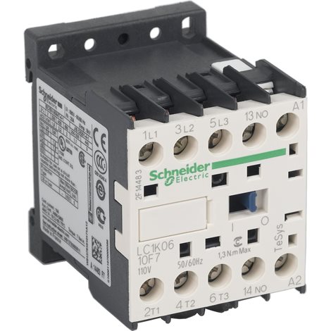 LC1K0610F7 ministykač 6A 110V 50Hz