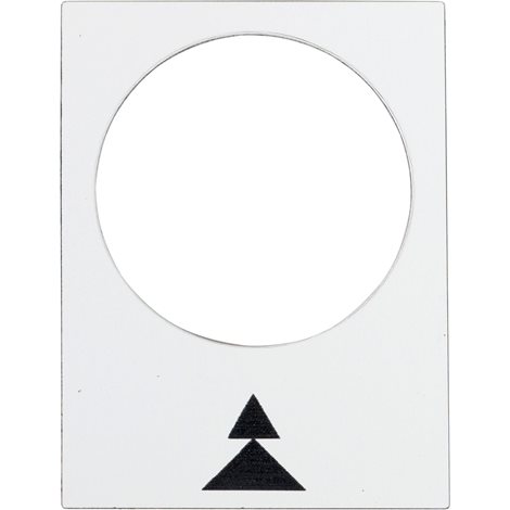ZB2BY4909 Etiketa pro závěsný ovládač
