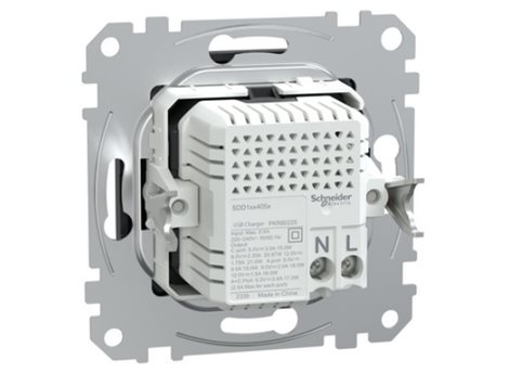 SDD114405 USB A+C rychlonabíječka 21W, Antracit 6