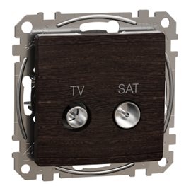 SDD181471S TV SAT zásuvka koncová 4dB wenge