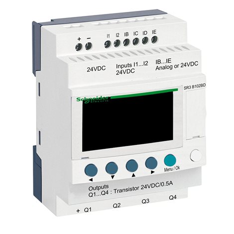 SR3B102BD ZL MODULAR 24VDC s hod 6DI(4AI)/4TO