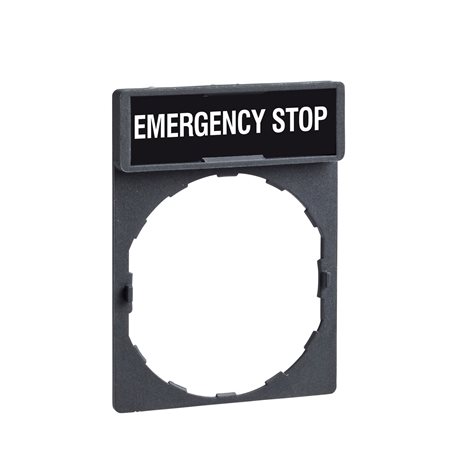 ZBY2330 STANDART.NOSIČ ŠTÍTKŮ EMERGENCY STOP