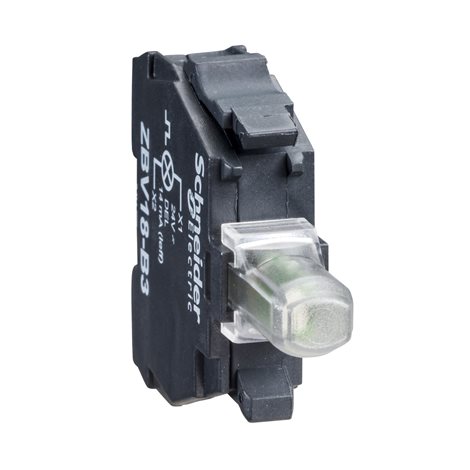 ZBVB5 Objímka LED, 24V, žlutá