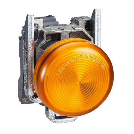 XB4BVM5 Signálka s LED, 230...240V, žlutá