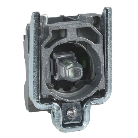 ZB4BW0B15 Polosestava objímky s kontakty, 1 Z + 1 V, 24V, bílá