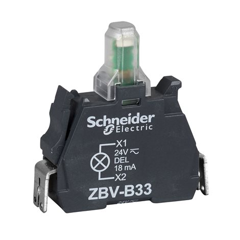 ZBVB14 Objímka LED, 24V, bílá
