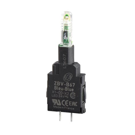 ZBVB17 Objímka LED, 24V, bílá