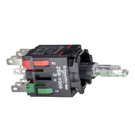 ZB6ZB55B Polosestava kontaktů, 12...24V, 1 Z + 1 V - žlutá