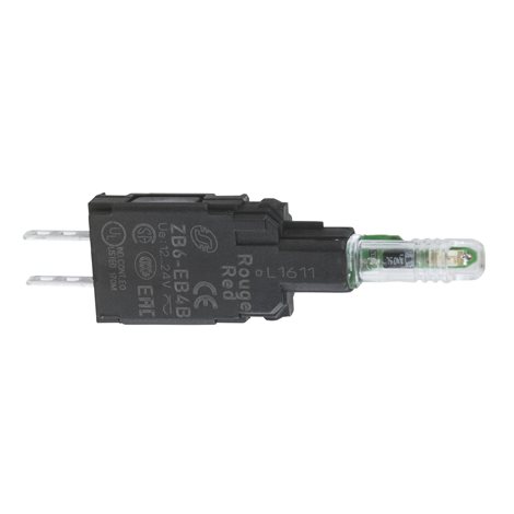 ZB6EB5B Objímka pro signálku, 12...24V - žlutá