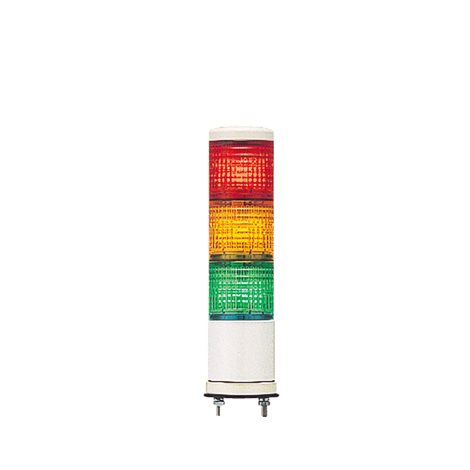 XVC6B3K Smontovaný signální sloup,60 mm,LED,24V,Ru-Oranž-Ze