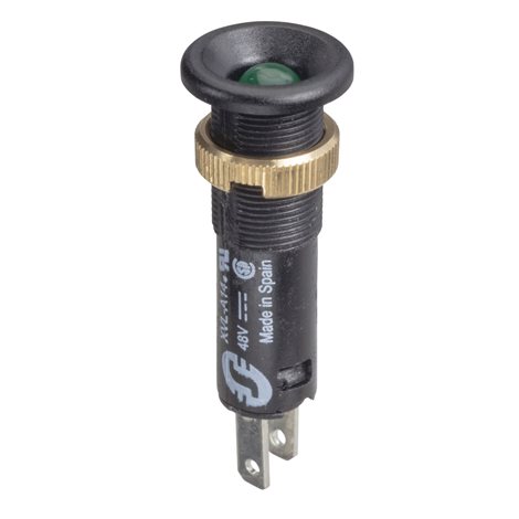 XVLA133 Signálka s LED - 8 mm,24 V,zelená