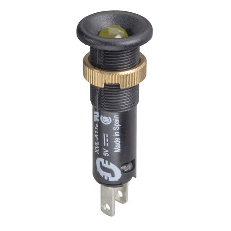 XVLA135 Signálka s LED - 8 mm,24 V,žlutooranžová