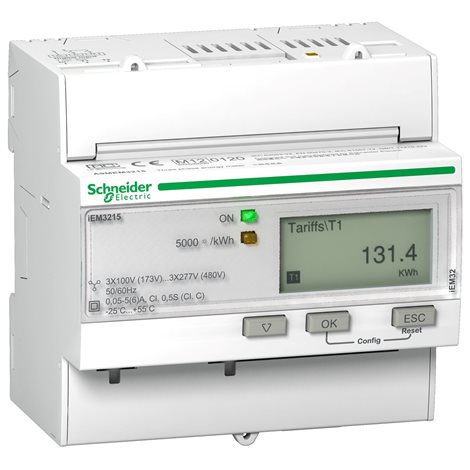A9MEM3215 Elektroměr iEM3215, nepřímé měření, multitarif, MID