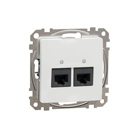 SDD111452 Datová zásuvka 2xRJ45 kat. 5e UTP bílá