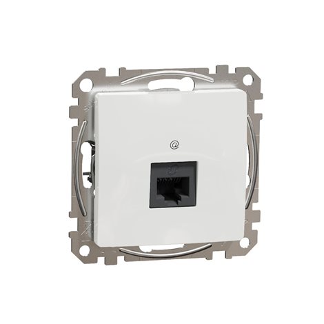 SDD111461 Datová zásuvka 1xRJ45 kat. 6 UTP bílá