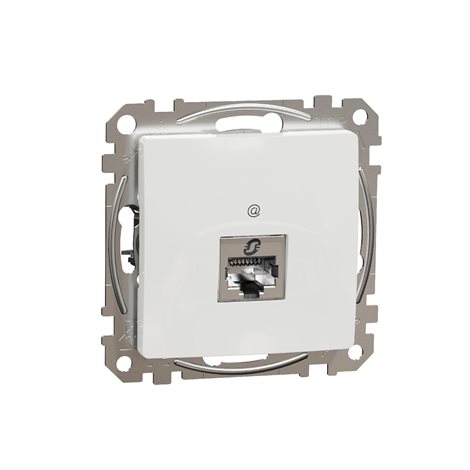 SDD111461S Datová zásuvka 1xRJ45 kat. 6 STP bílá