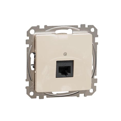 SDD112451 Datová zásuvka 1xRJ45 kat. 5e UTP béžová