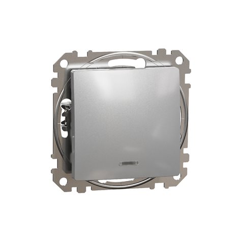SDD113101N Spínač jednopólový ř.1 sig. kontr. alu