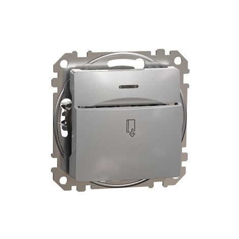 SDD113121 Spínač pro hotelové karty alu