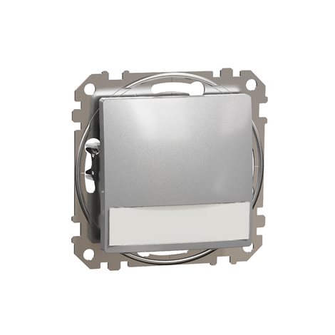 SDD113143L Tlačítko 12V kontr. popis pole alu