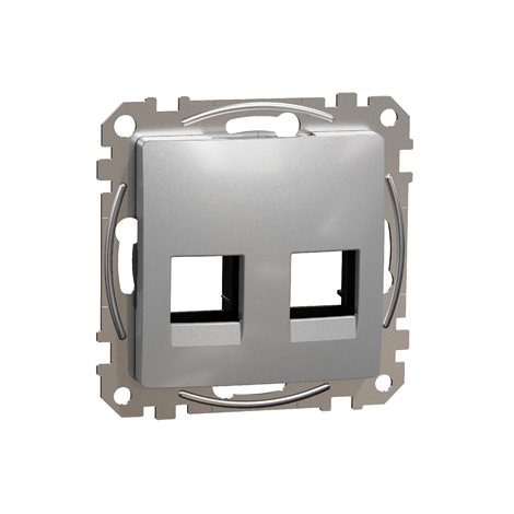 SDD113444C Kryt pro RJ45 AMP Keystone UTP alu