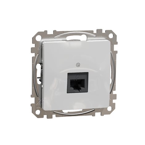 SDD113461 Datová zásuvka 1xRJ45 kat. 6 UTP alu