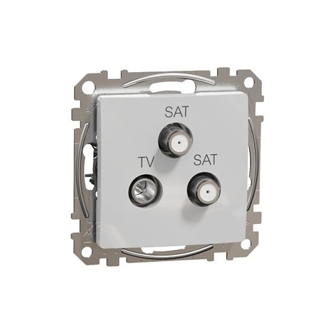 SDD113481S TV-SAT-SAT zásuvka koncová 4dB alu