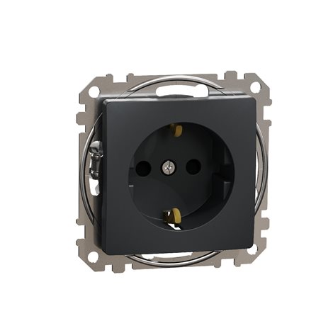SDD114021 Zásuvka 230V 16A SCHUKO antracit
