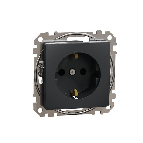 SDD114022 Zásuvka 230V 16A SCHUKO antracit