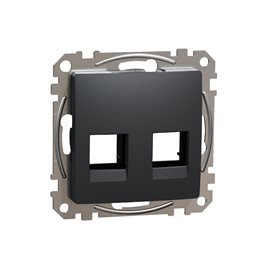 SDD114444C Kryt pro RJ45 AMP Keystone UTP antracit